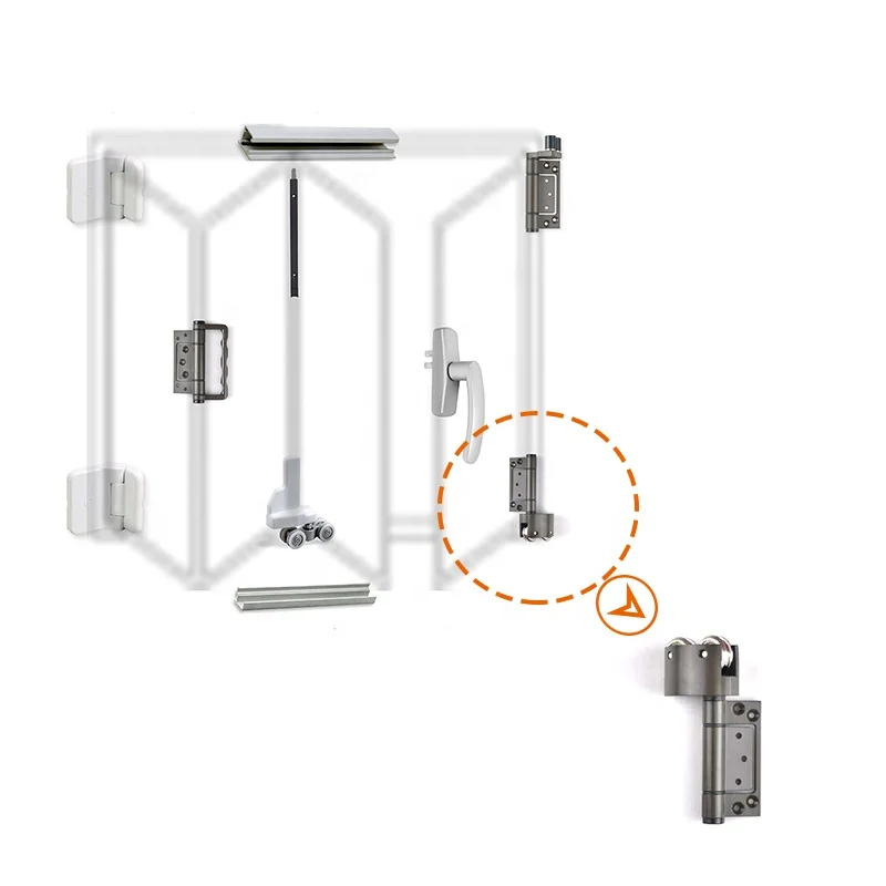 

Factory Price Folding Door System Hardware Accessories