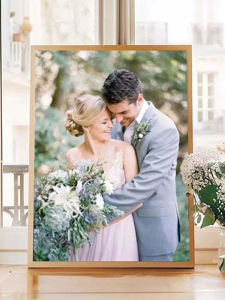 Op maat gemaakte uw eigen posters Hoge kwaliteit film Bruiloft & Familie Canvas Poster Foto's voor woonkamer slaapkamer Home Decor Gift - afbeelding 2