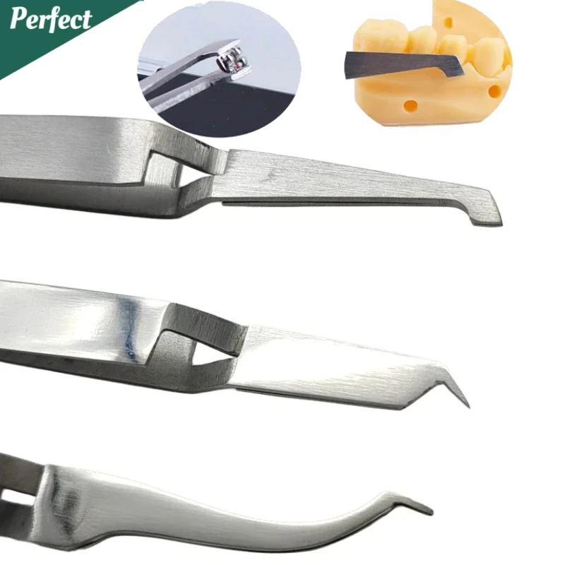 

1Pcs Dental Orthodontic Hold Tweezers Front Bracket Posterior Bracket Hold Tweezers Buccal Tube Hold Tweezers