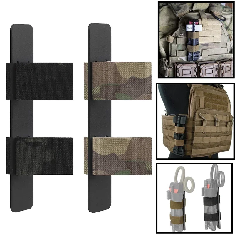Tactical MOLLE Tourniquet Holder Carrier Fastener for SOF-T/C-A-T TQ Retention EDC Pouch IFAK First Aid Kit