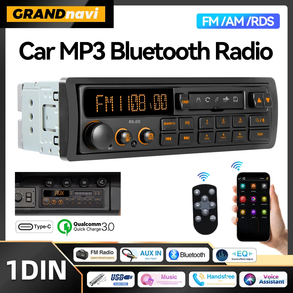 Retro MP3 Car Radio… - image