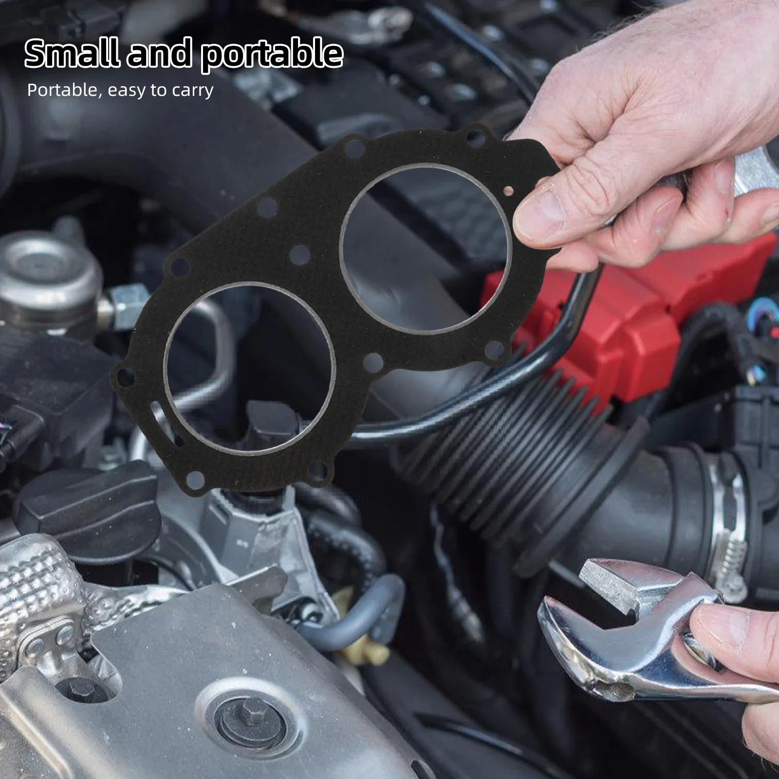 

Marine Head Gasket Marine Full Gasket Set Replacement for Outboard 40hp Cylinder Head Motor Repair