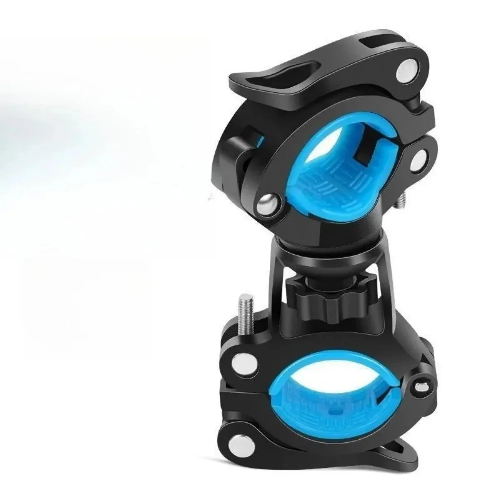 LED Flashlight Stand Cycling Accessories WEST BIKING Bike Light Bracket Multifunctional 360 Degree Rotatable Bicycle Lamp Holder
