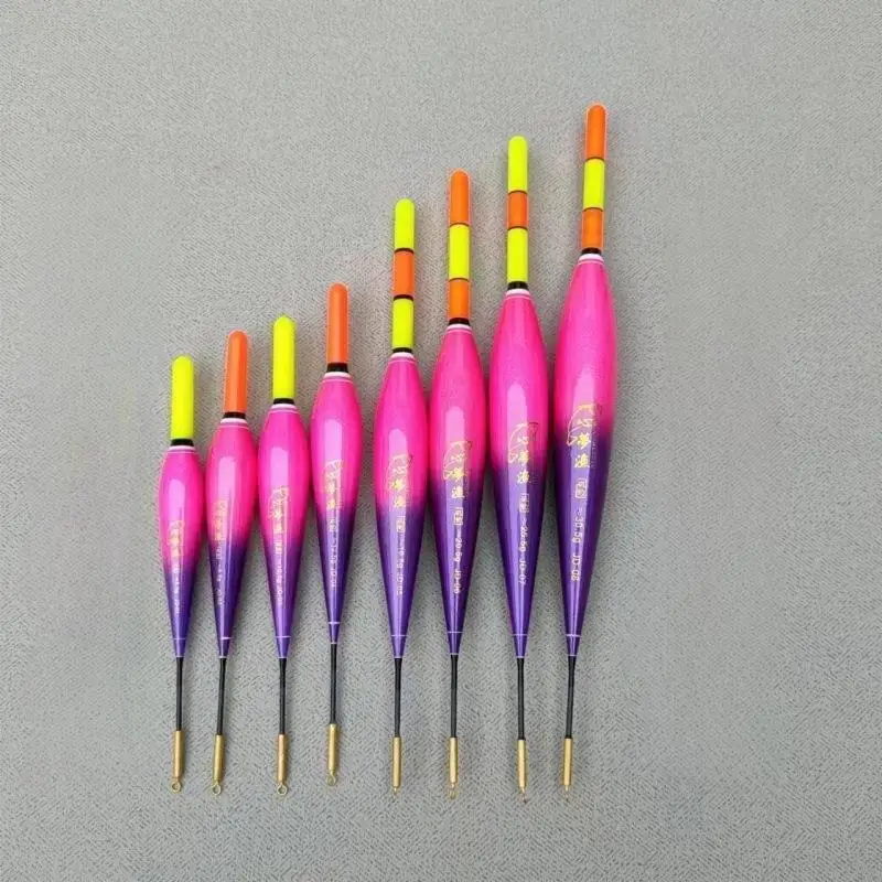 Balsa Wood Fishing Floats High Visibility Bright Tops Multiple Sizes For Freshwater Lake River Fishing