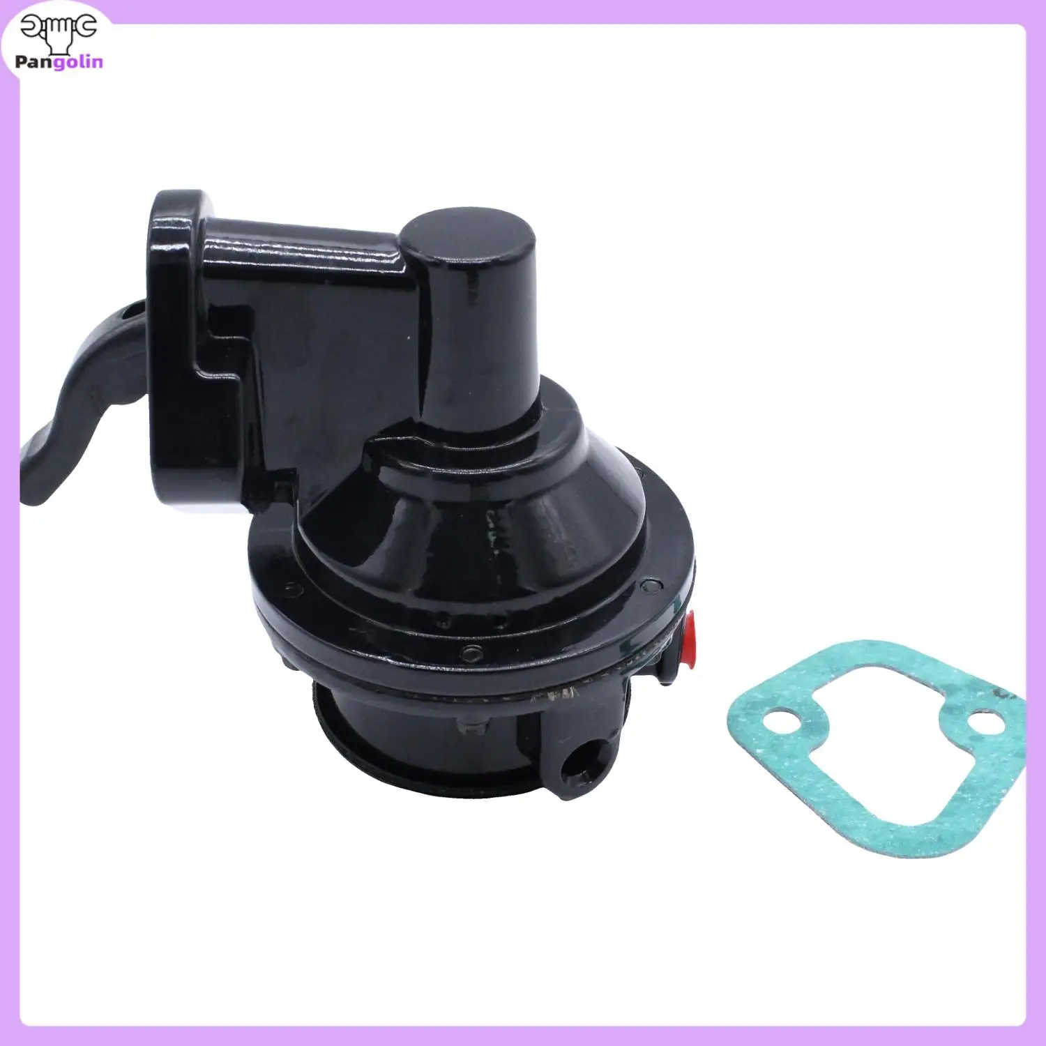 1pc Black Mechanlcal Fuel Pump For Chevy SB 305 350 400, 6 PSI, 1/4