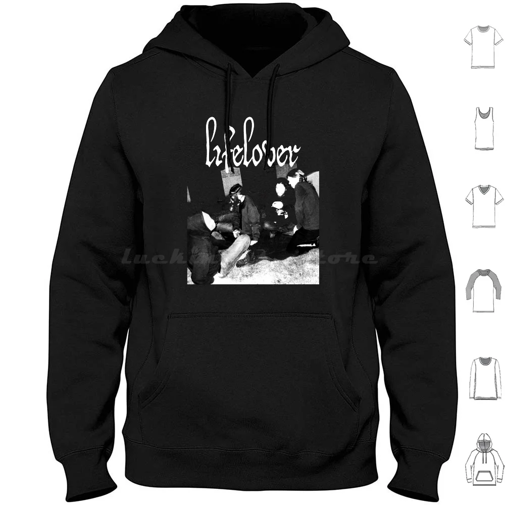 

Lifelover Band Hoodie cotton Long Sleeve Life Lover Store Pulver