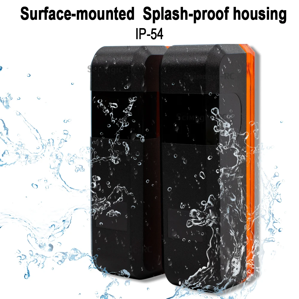 

Reflector Barrier Door Detector With Alarm Lamp Photocell Infrared Beam Sensor 12-24V 180° for Automatic Gate Garage