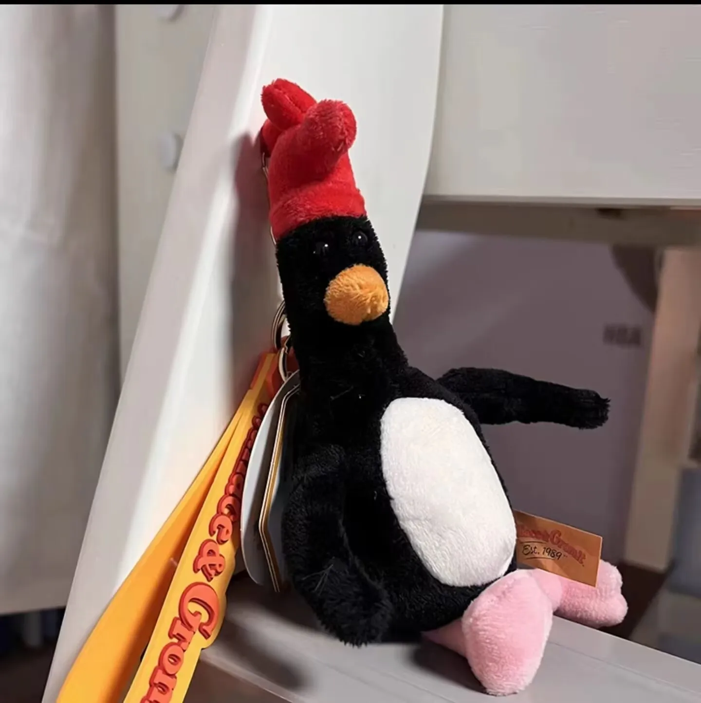 جروميت ألعاب والاس القطيفة والاس جروميت البطريق Kawaii حقيبة قلادة مفتاح سلسلة أنيمي لطيف الحيوان محشوة الدمى الاطفال هدية عيد الميلاد