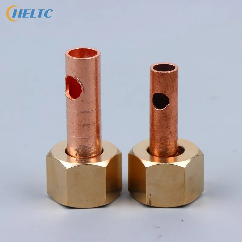1/2PCS QQ 150A Welding Torch Power Cable Connector 8/10mm Nut, Efficiently Repair And Maintain Your Torch With This Connector