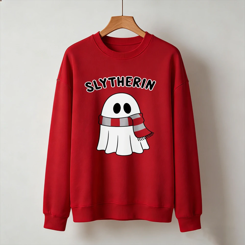 Funny-Hoodie-Men-Women-Cute-Ghost-Wizard-House-Magic-School-Scarf-Sweatshirt-Green-Halloween-Bookish-Cozy-Vintage-Anime-Hoodies