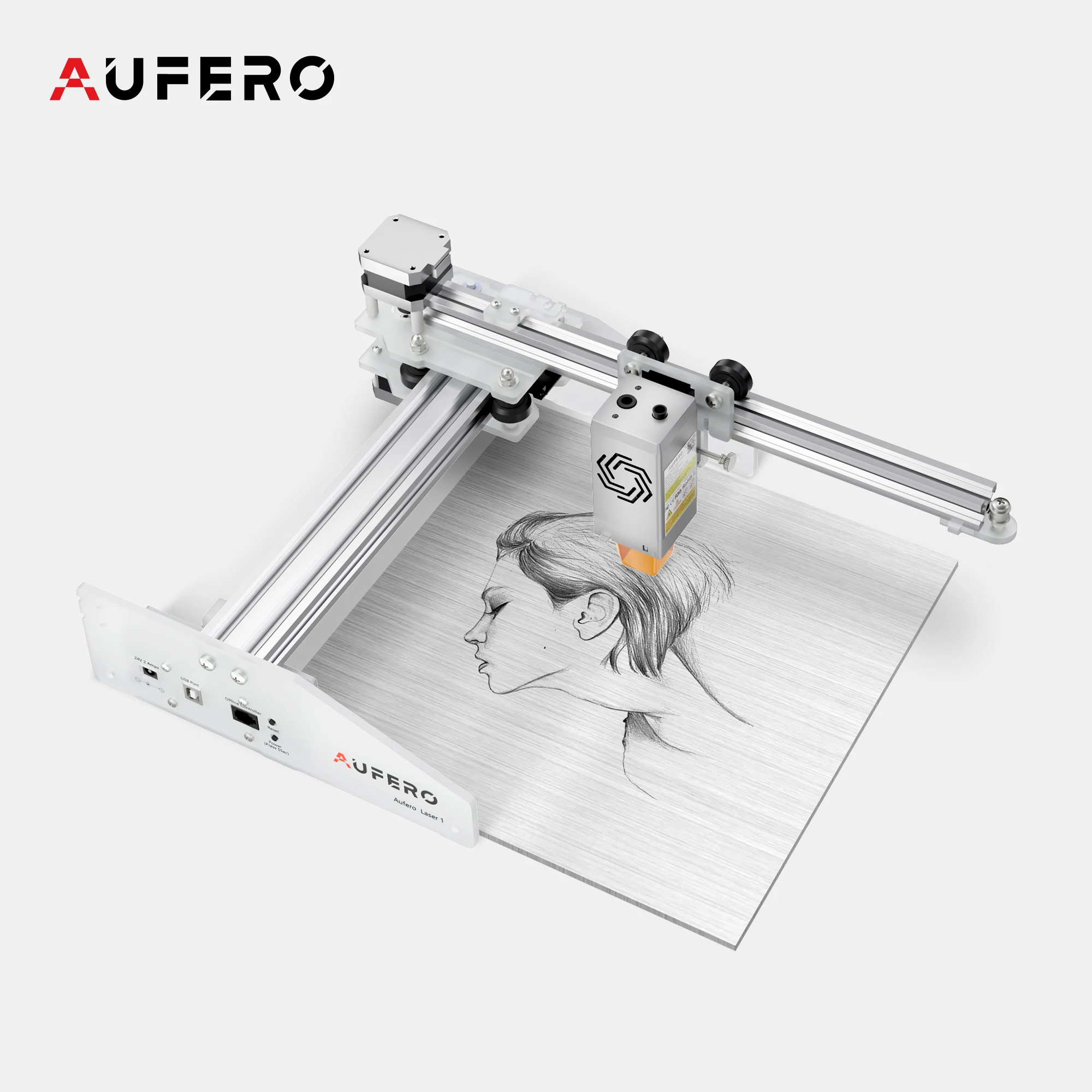 

Ortur Aufero Laser1 Engraver Printer Cutter Desktop Engraving Machine for DIY Logo Wood Acrylic Cutting Entry Level Pre-assemble