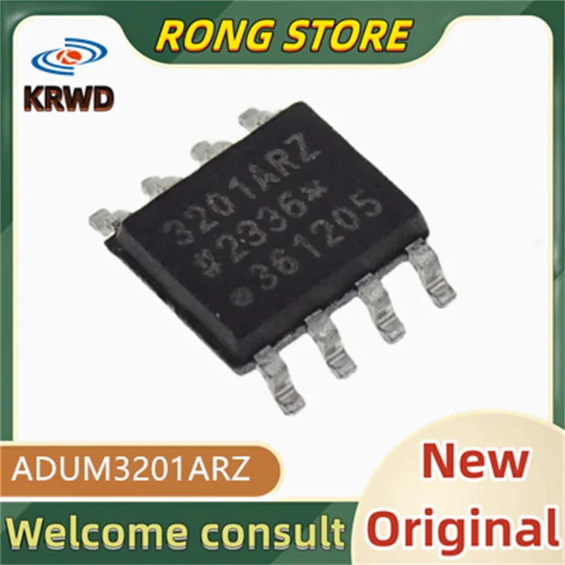 

5PCS 3201ARZ New and original ADUM3201ARZ ADUM3201AR ADUM3201A ADUM3201 SOP-8