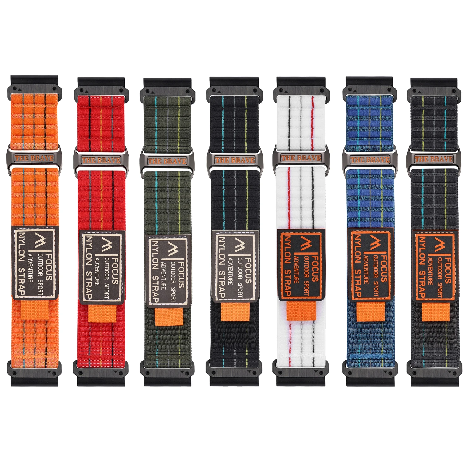 Quickfit 26 22 มม.ไนลอนสําหรับนาฬิกา Garmin Fenix 8 47 51 มม.Fenix E 7X 7 Pro 6X 6 Pro Fenix 5X5 Epix สายรัดข้อมือสร้อยข้อมือ