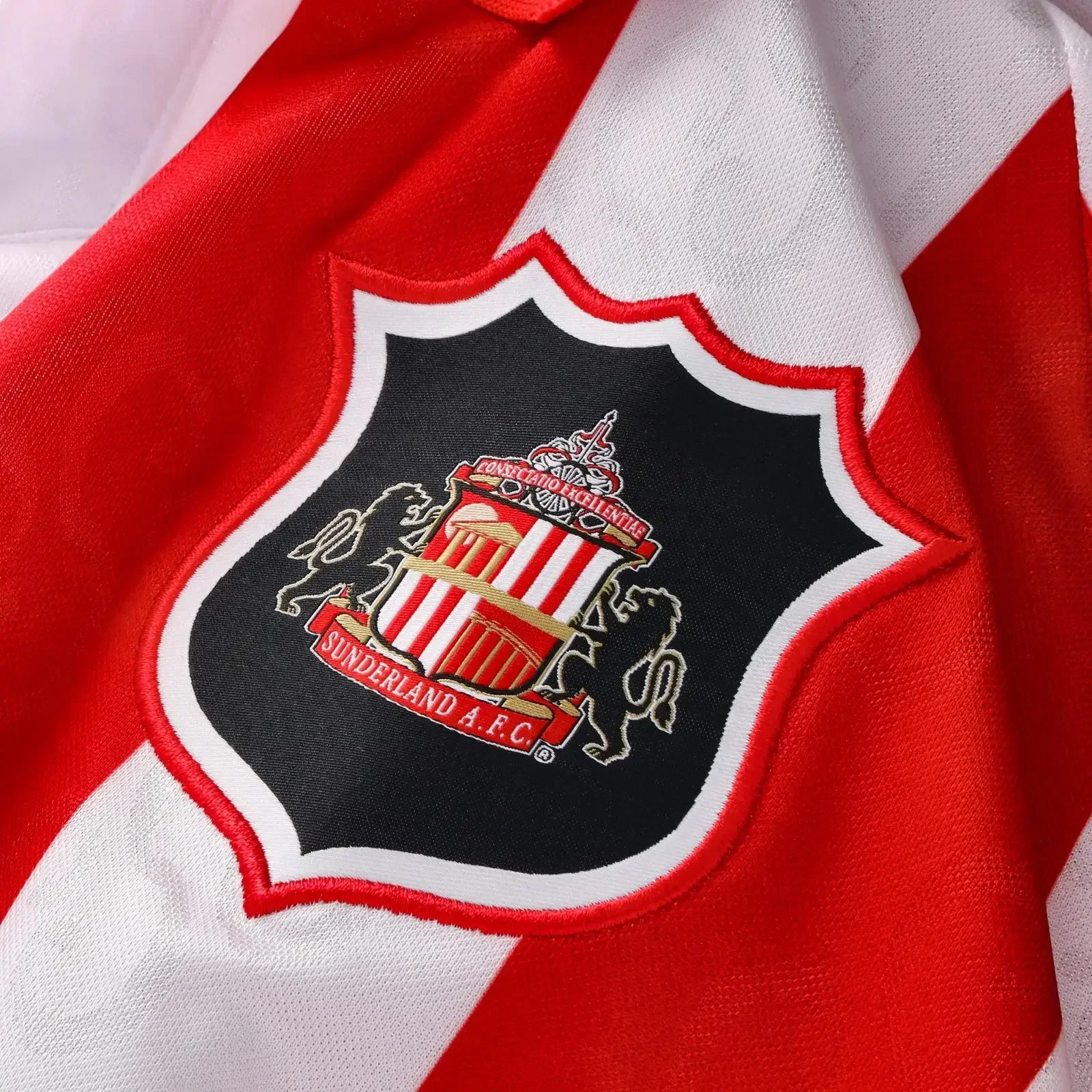 3D-gedruckte Sunderland-Fan-Uniform für Männer, Frauen und Kinder, kurzärmeliges T-Shirt für schnelles Trocknen, Eltern-Kind-Kleidung – Detail 8