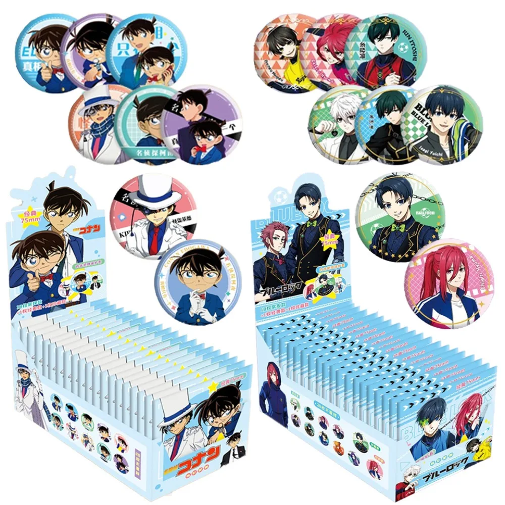 

Blue Lock Classic Anime Character 75MM Badge Exquisite Craftsmanship Brooch Decoration Christmas Fun Gift Encouraging Children
