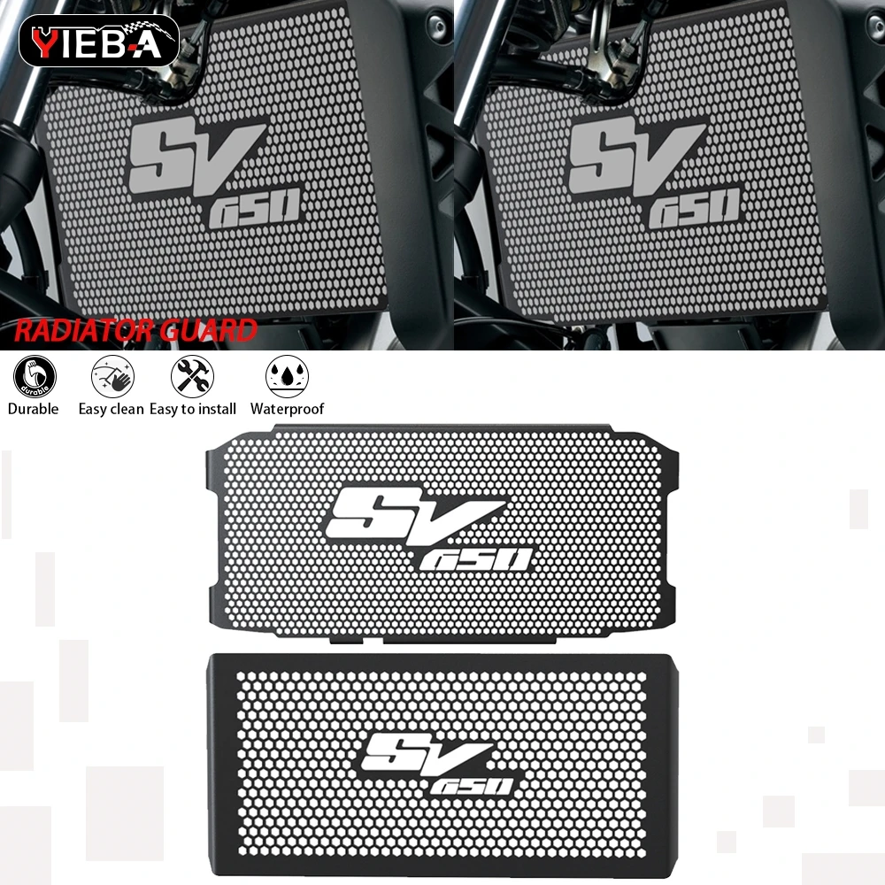 For Suzuki SV650 SV650X /ABS SV 650 2003-2024 2018 2019 2020 2021 2022-2025 2026 SV 650X Motorcycle Radiator Grille Guard Cover