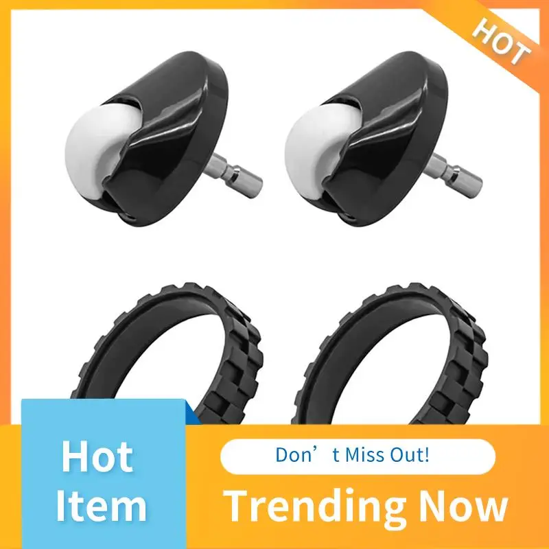 

A13I-Replacement Front Wheel And Tires For Irobot Roomba 500 600 700 800 900 Series 860 870 675 880 960 980 Anti Slip Parts