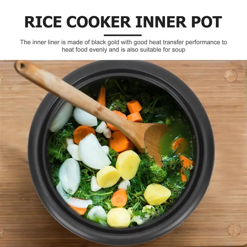 2L Cooker Pot Rice Inner Liner Cooking Stick Non Replacement Bowl Cake Accessories Baking Pressure Accessory Nonstick Mold