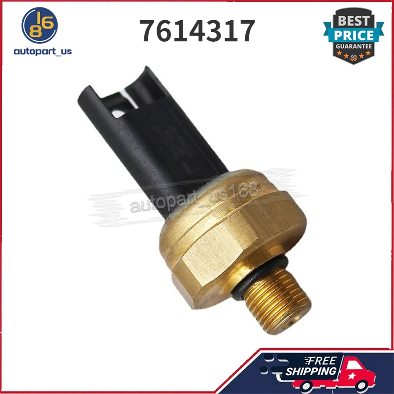 Fuel Rail Pressure Sensor 7614317 For BMW 535i GT xDrive 740i 740Li 335i xDrive 135i 535xi 335xi