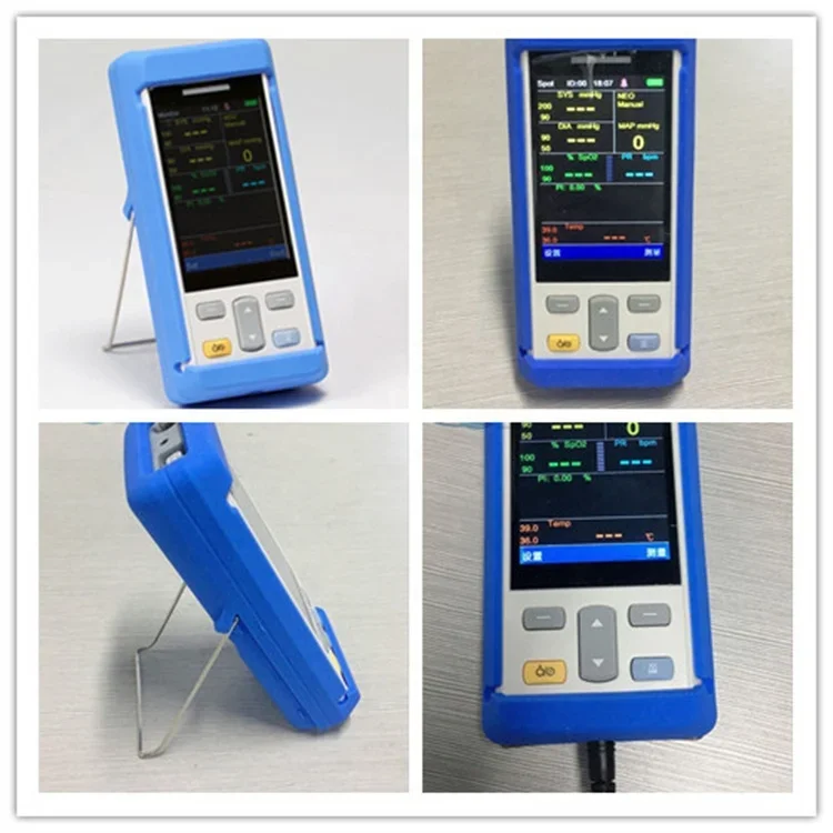 Portable Handheld Veterinary Vita Sign Monito with Spo2 Sensor and Other Accessories