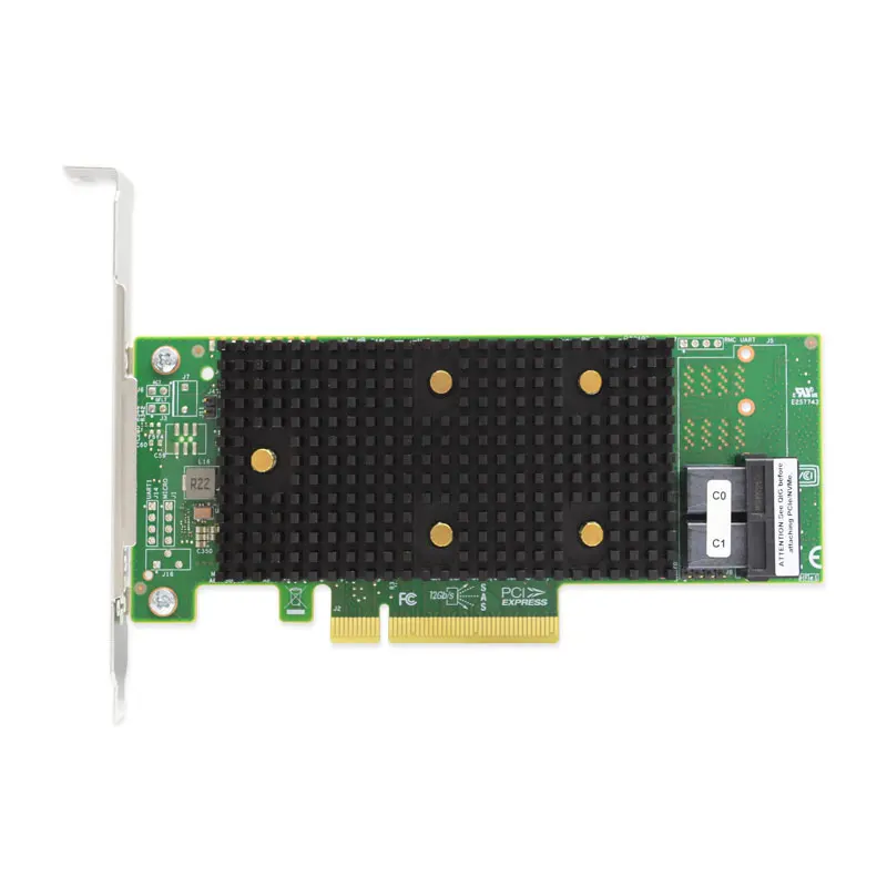 Broadcom LSI HBA 9400-8i 05-50008-01 Tri-Mode Storage Adapter, Two x4 SFF8643 for NVMe, SAS, or SATA Hard Disk, New Retail