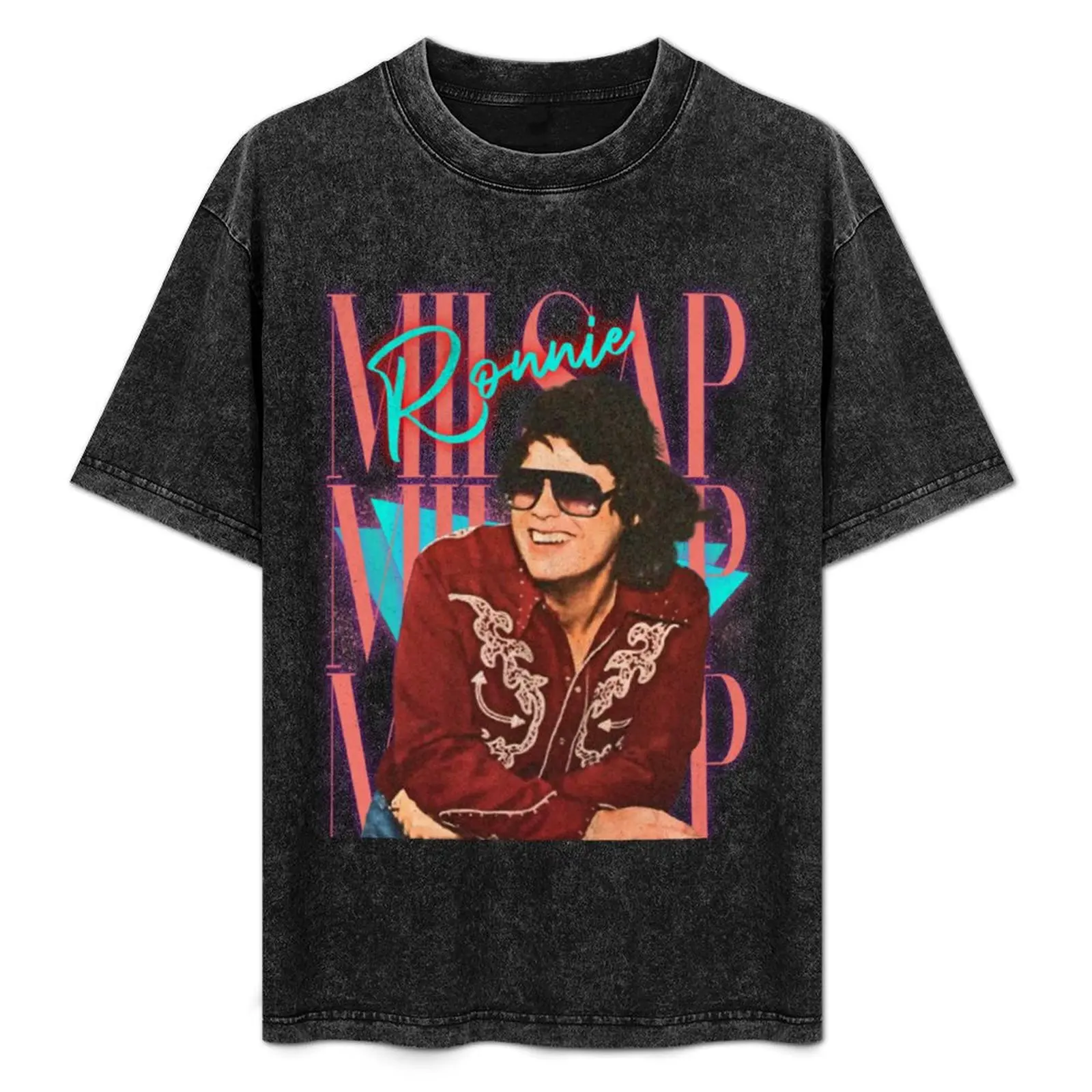 

Ronnie Milsap T-Shirt Simple Casual Short Sleeve Cotton T-Shirt