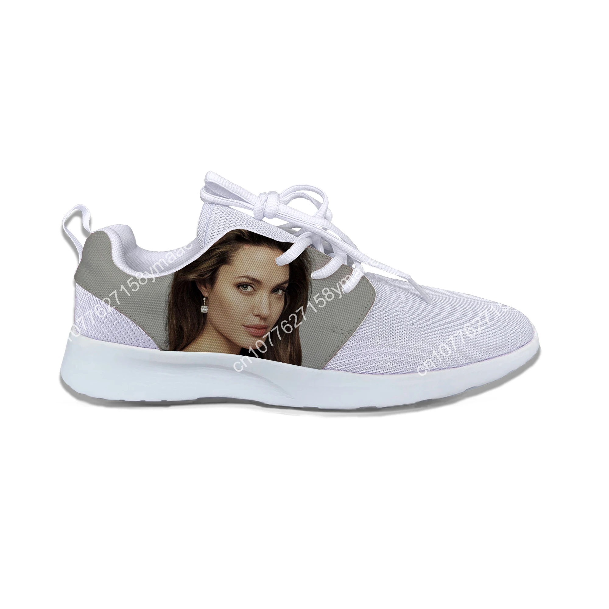 Angelina Jolie Brad Pitt Fight Club Dvd Punk Men Woman Lightweight Leisure Sports Shoes Breathable Fashion Mesh Running Shoes