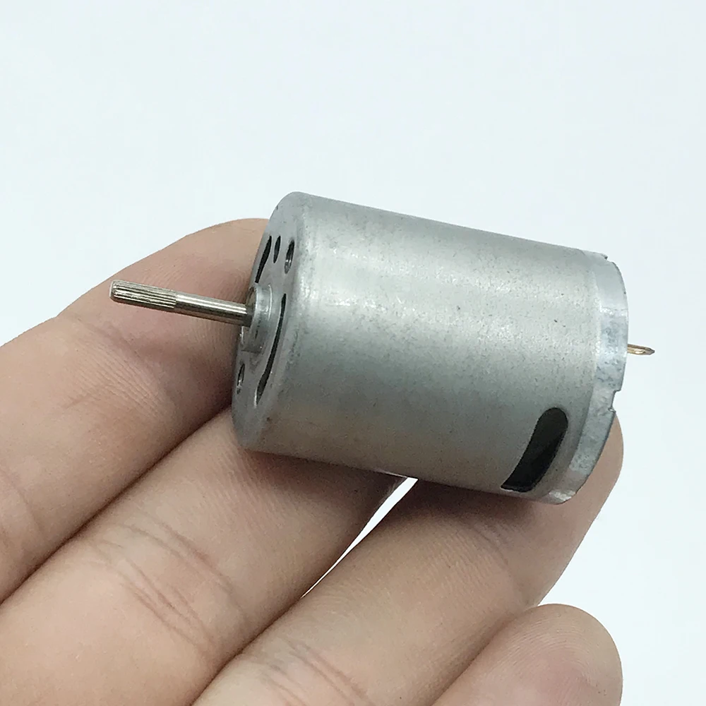 Micro RK370 Motor DC 3.7V 5V 7.4V 32000RPM High Speed Strong Magnetic Large Torque Carbon Brush Motor DIY Toy Model Accessories