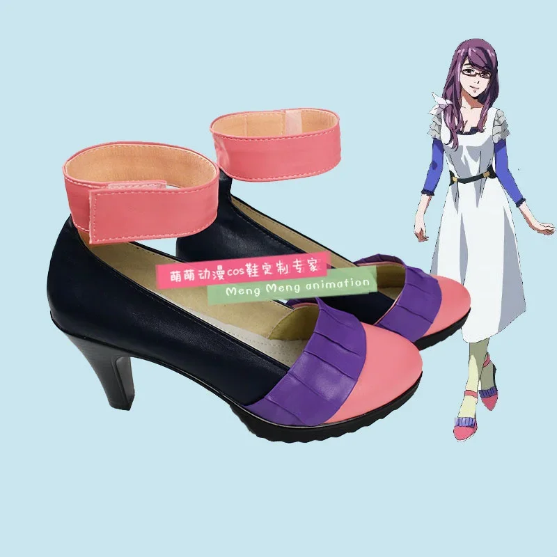Kamishiro Rize cos Tokyo Ghoul cos cosplay cos chaussures toile chaussures de mode décontracté hommes et femmes collège anime dessin animé faible aide