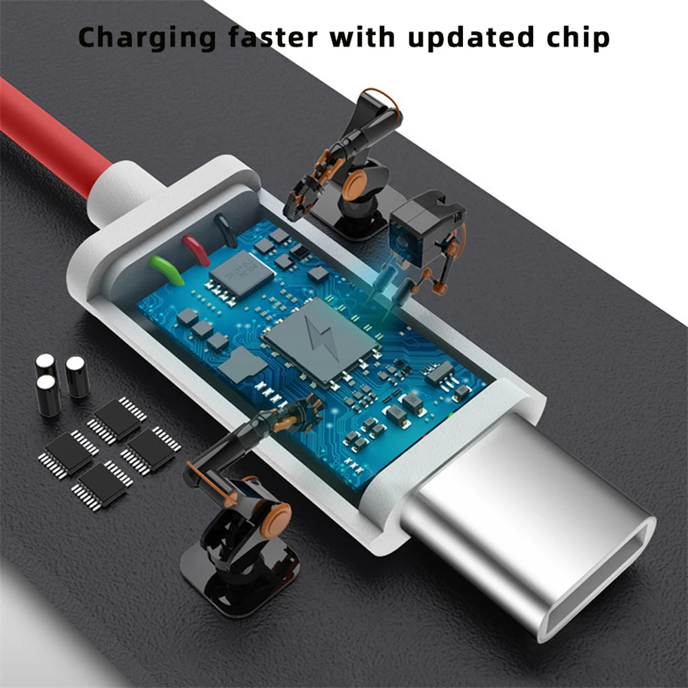 Für Oneplus Ace 3 2 12 11 10R 9RT 9 Pro Nord CE3 2 Original Warp Ladung USB Typ C Dash Supervooc Kabel 100 W 8A Schnelle Ladung Draht – Detail 10