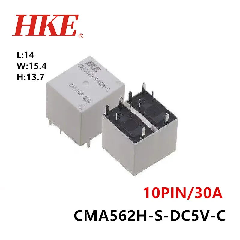 

1Pcs HKE Relay CMA562H-S-DC5V-C 10Pin 30A 5V Automotive Relay