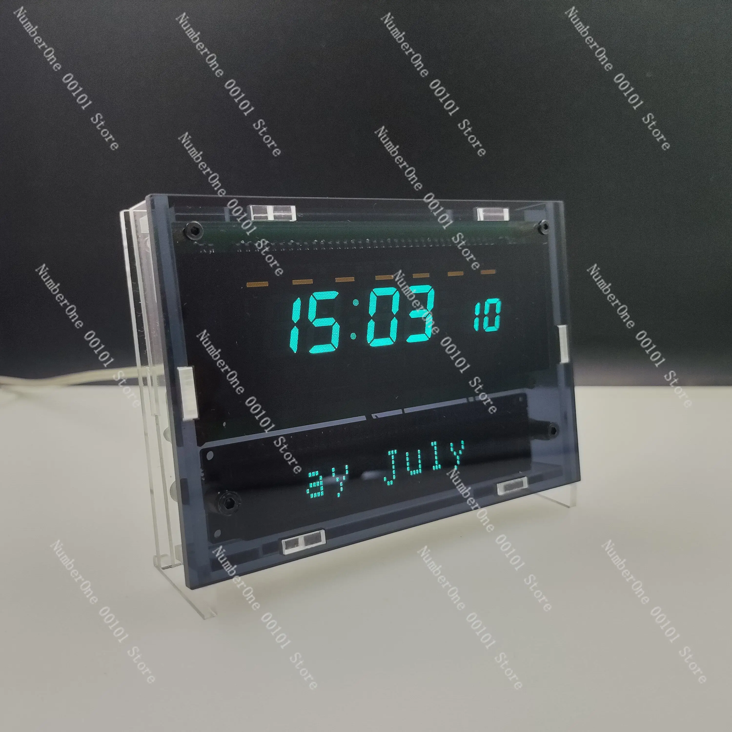 Clock desk clock desktop ornament wifi time synchronization