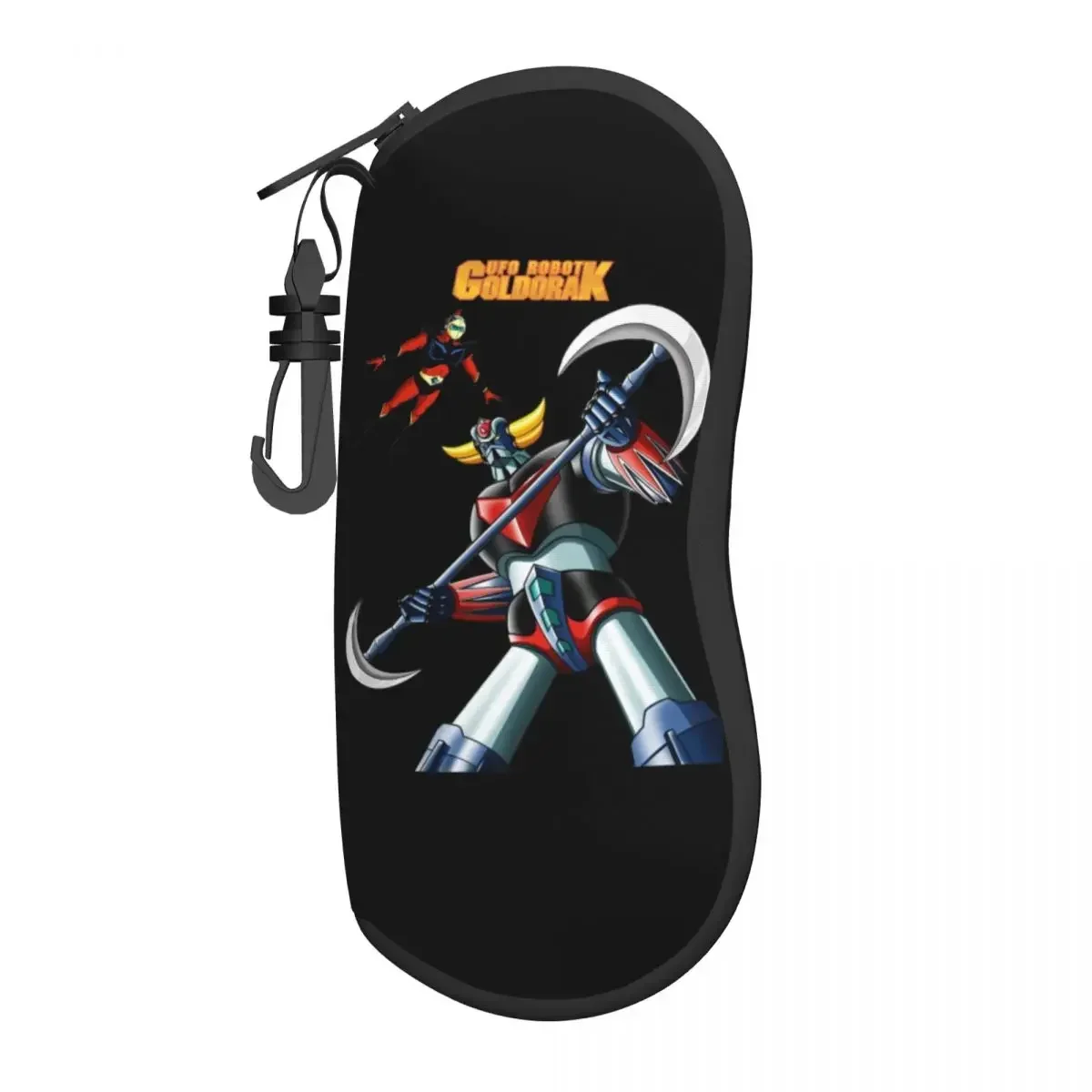 Custom UFO Robot Goldrake Shell Glasses Case Unisex Cool Grendizer Anime Manga Eyeglasses Case Sunglasses Protector Box