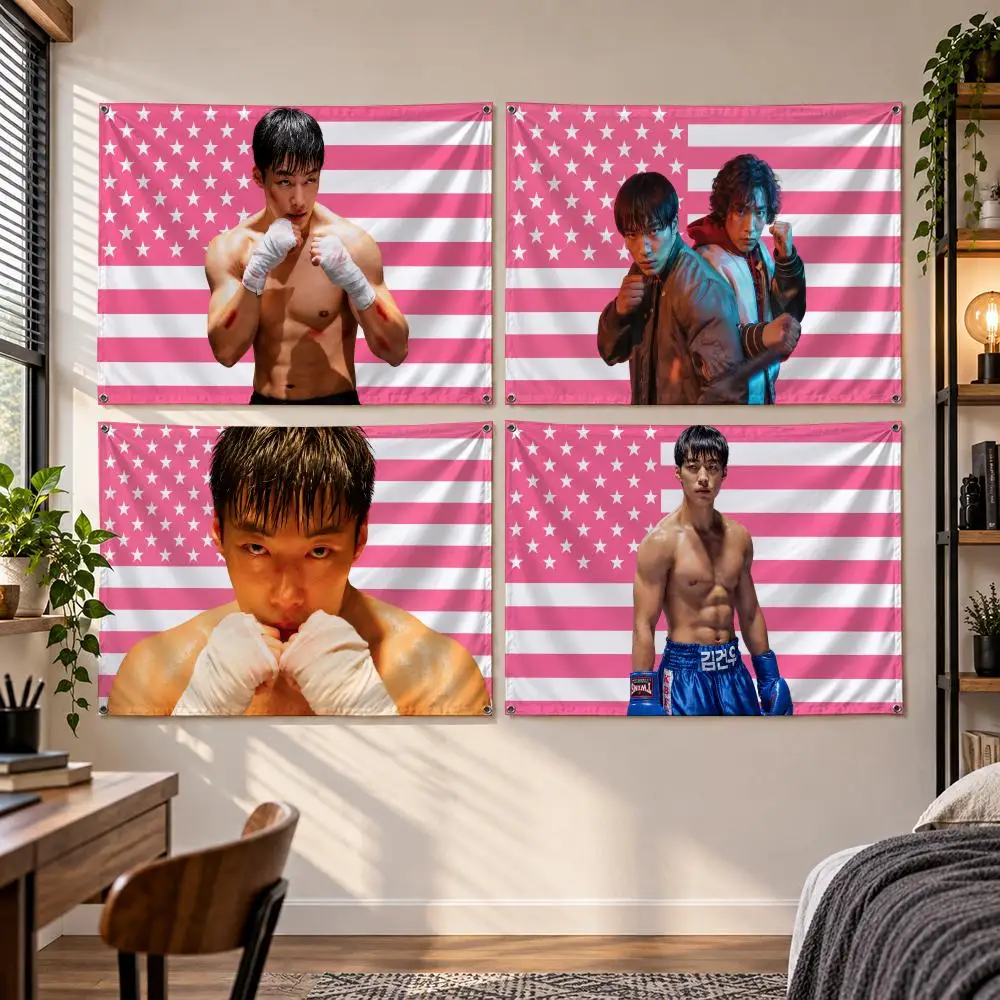 Series B-Bloodhounds Flags Banner Decor for Bedroom,Garden,Party,Club,Gaming Room,Indoor Outdoor
