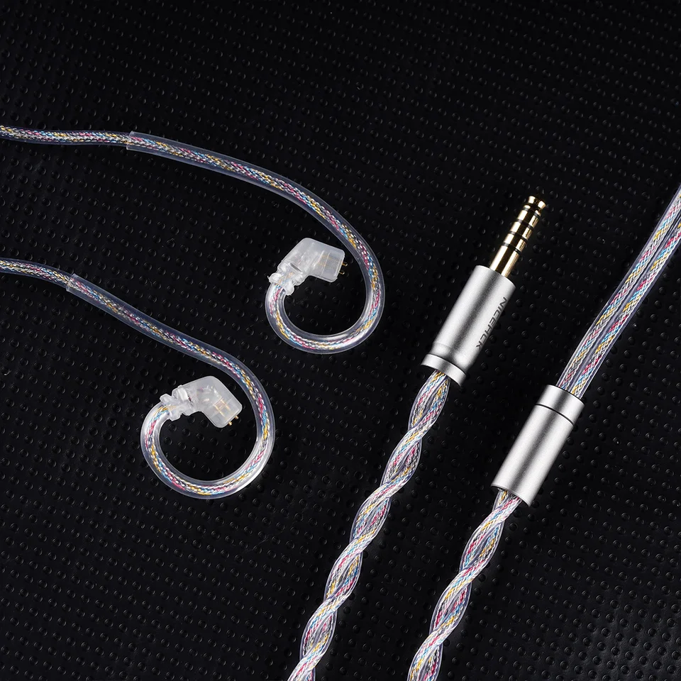 NICEHCK ColorXYZ HiFi アップグレードケーブル古川銅銀合金 + 亜鉛銅
