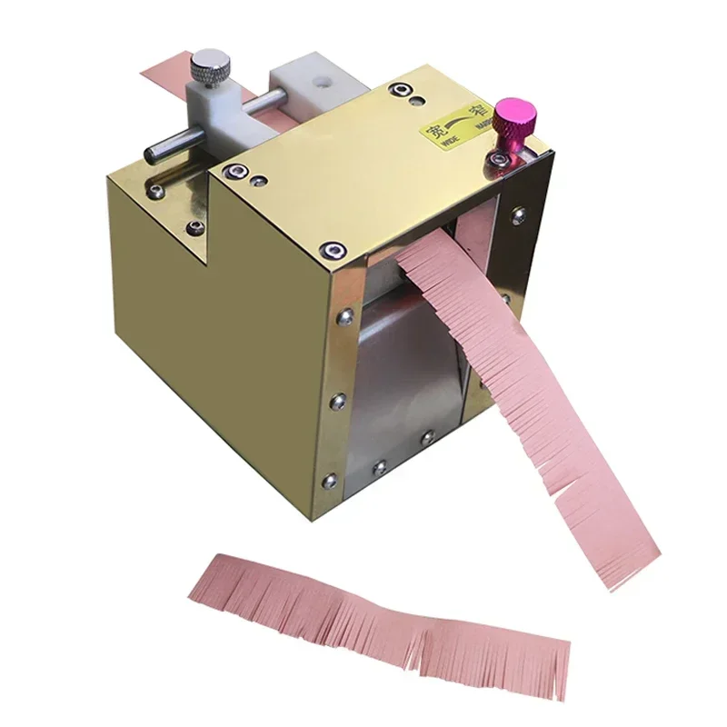 Electric paper tassel machine, fully automatic tassel machine, auxiliary equipment for kindergarten flower making.