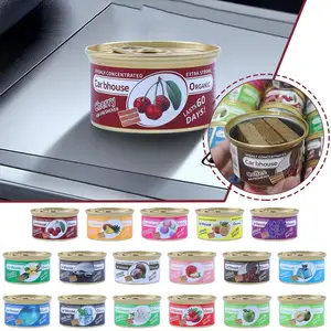 Car air purifiers, car aroma, canned wood blocks, coffee flavor, long -term automatic aromatherapy, car deodorant supplies 8 MAIN SALES CARMATIZER CAR - №6