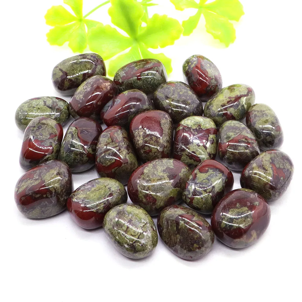 

Dragon Blooded Tumbled Stone Irregular Polishing Natural Rock Mineral Bead For Chakra Healing Home Decoration Accessories