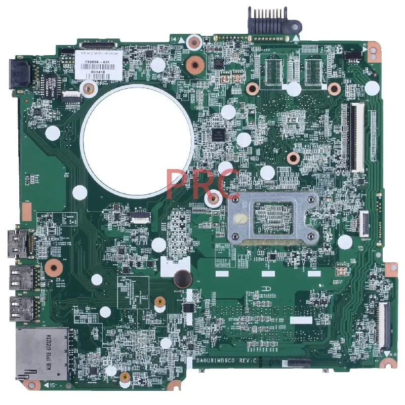 

For HP 15-N Laptop Motherboard DA0U81MB6C0 SR0N9 I3-3217U 737982-001 Notebook Mainboard Full Tested