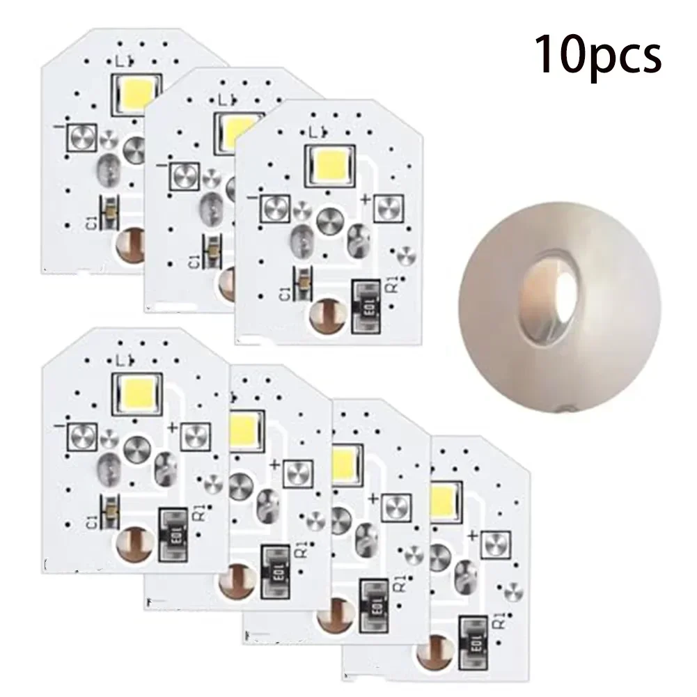 

10PCS Refrigerator LED Lights For GE Refrigerator LED Light Bulbs Replacement Part Easy To Install WR55x11132