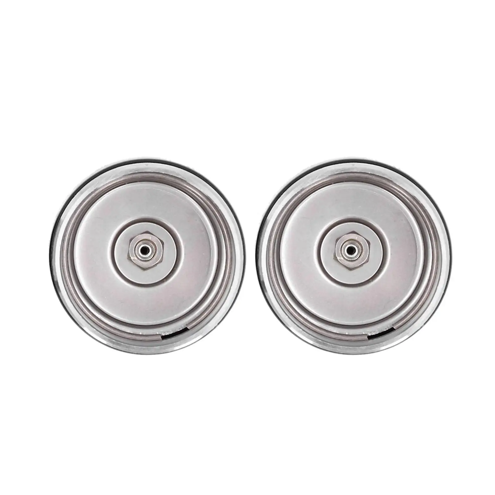 2pcs 1.98in Bearing Buddy Protectors Stainless Steel Lubricators Universal for trailers Boats