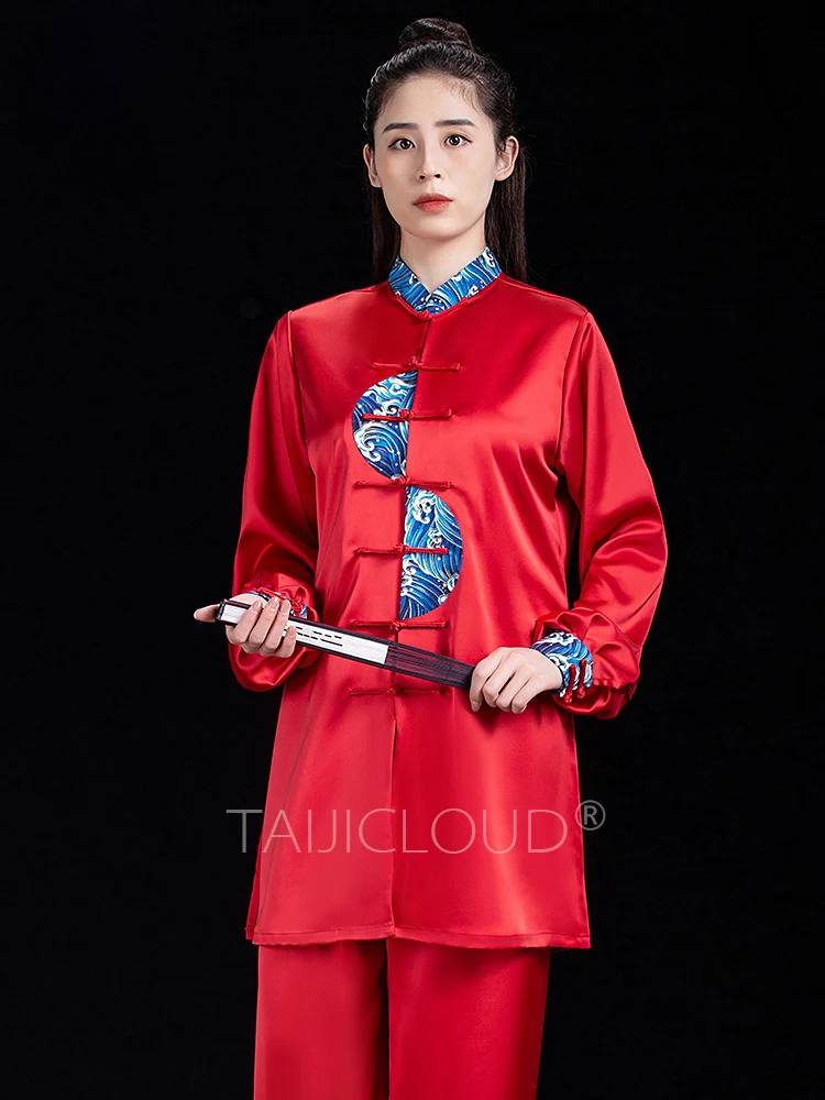 

Tai Chi Performance Costumes for Men and Women, High-End Martial Arts, Suitable for Competition