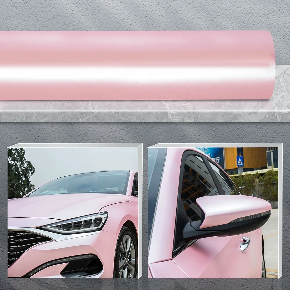 Carlas 1.52 * 16.5m/roll electro-optical metal car vinyl wrapping film car color changing film sticker PPF