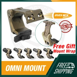 Precisão especial FTC OMNI Magnifier Mount com Alavanca QD Rápida, Altura Óptica Visão Scope, Marcas Originais, 2.26 