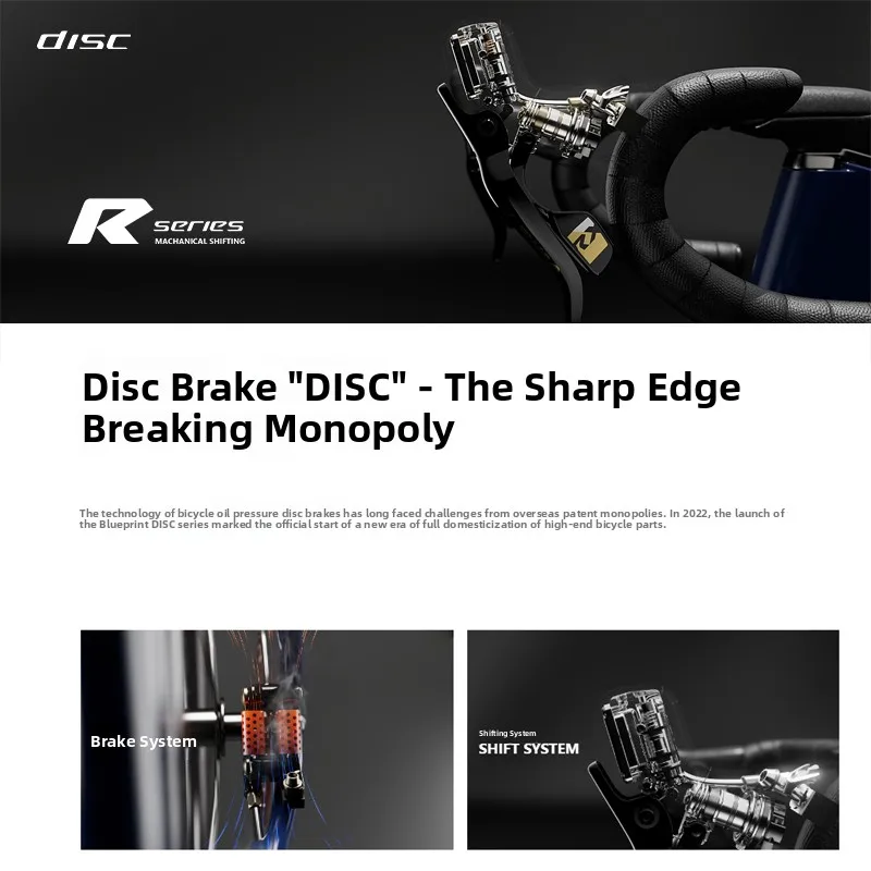 

LTWOO RX Road Bike Oil Disc Brake Levers Aluminum Alloy Hydraulic 2x2 Speed Cyct Change Kit Straight Installation