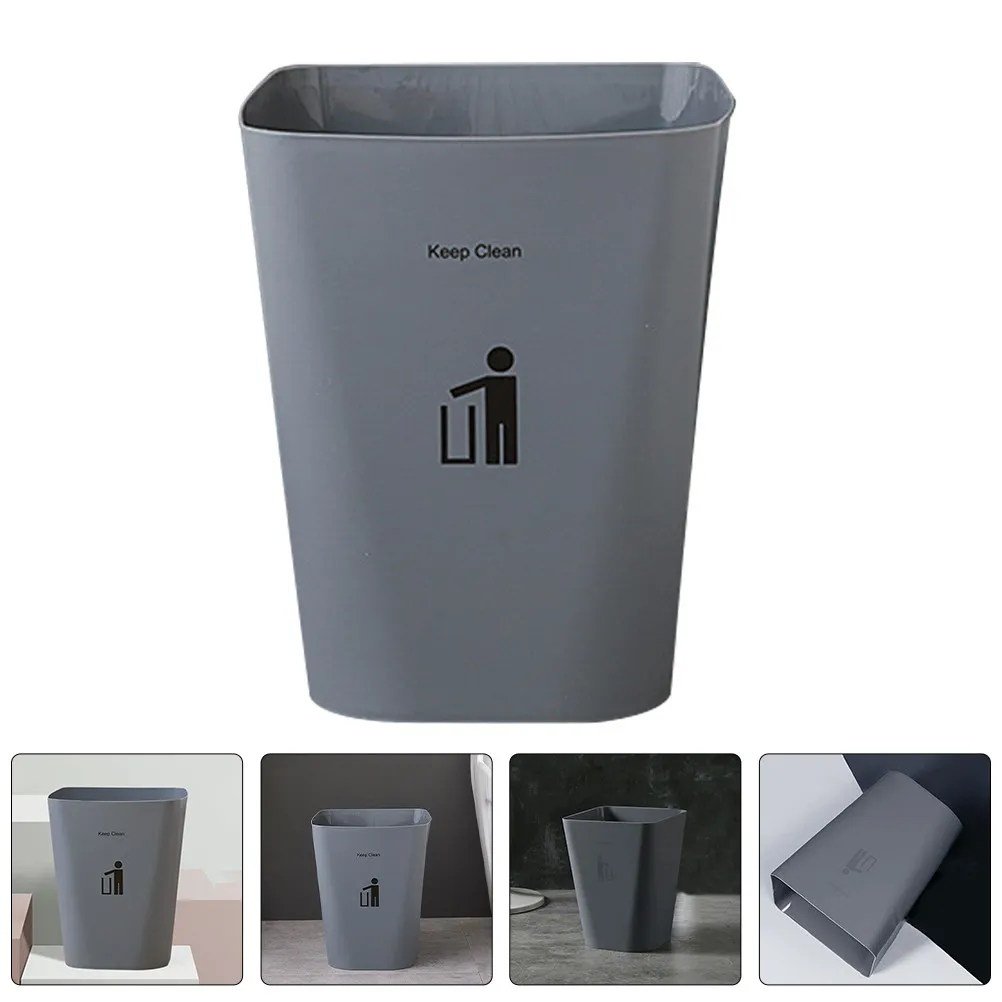 

Маленькая пластиковая урна для мусора для дома, офиса, общежития, ванной, спальни, прачечной, кладовой, портативная, для отходов