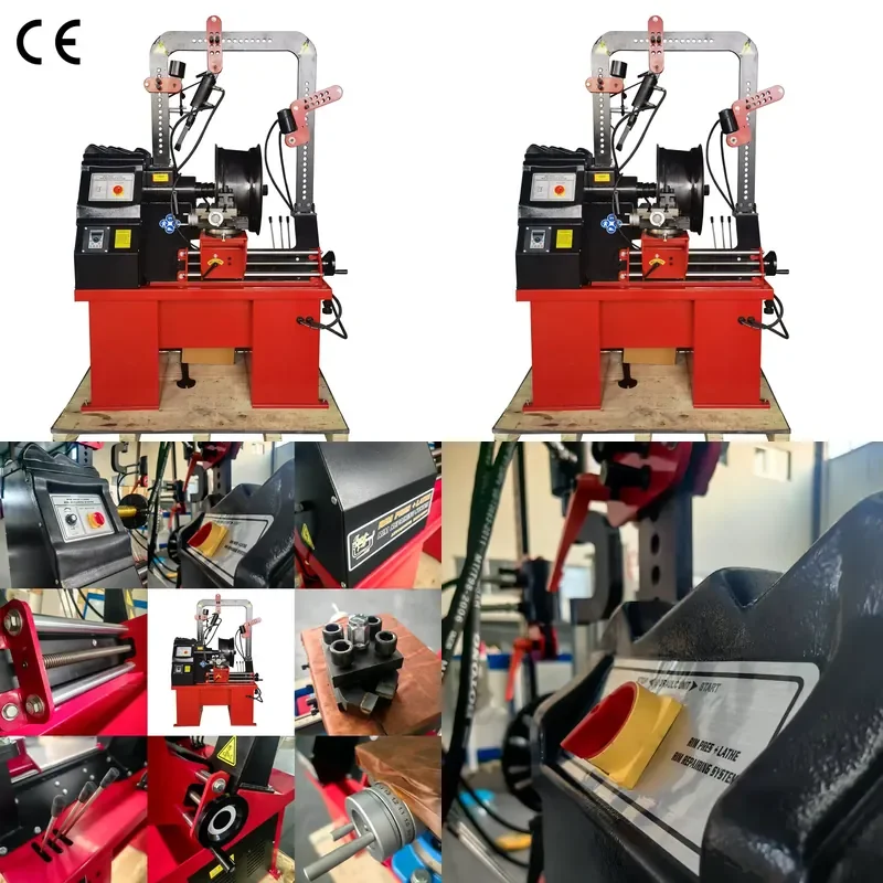 for GookiiTech Alloy Rim Aligner for Hub Core Motor Component Repair 220V 1900W Suitable for 10-26 Inch Wheels Easy to