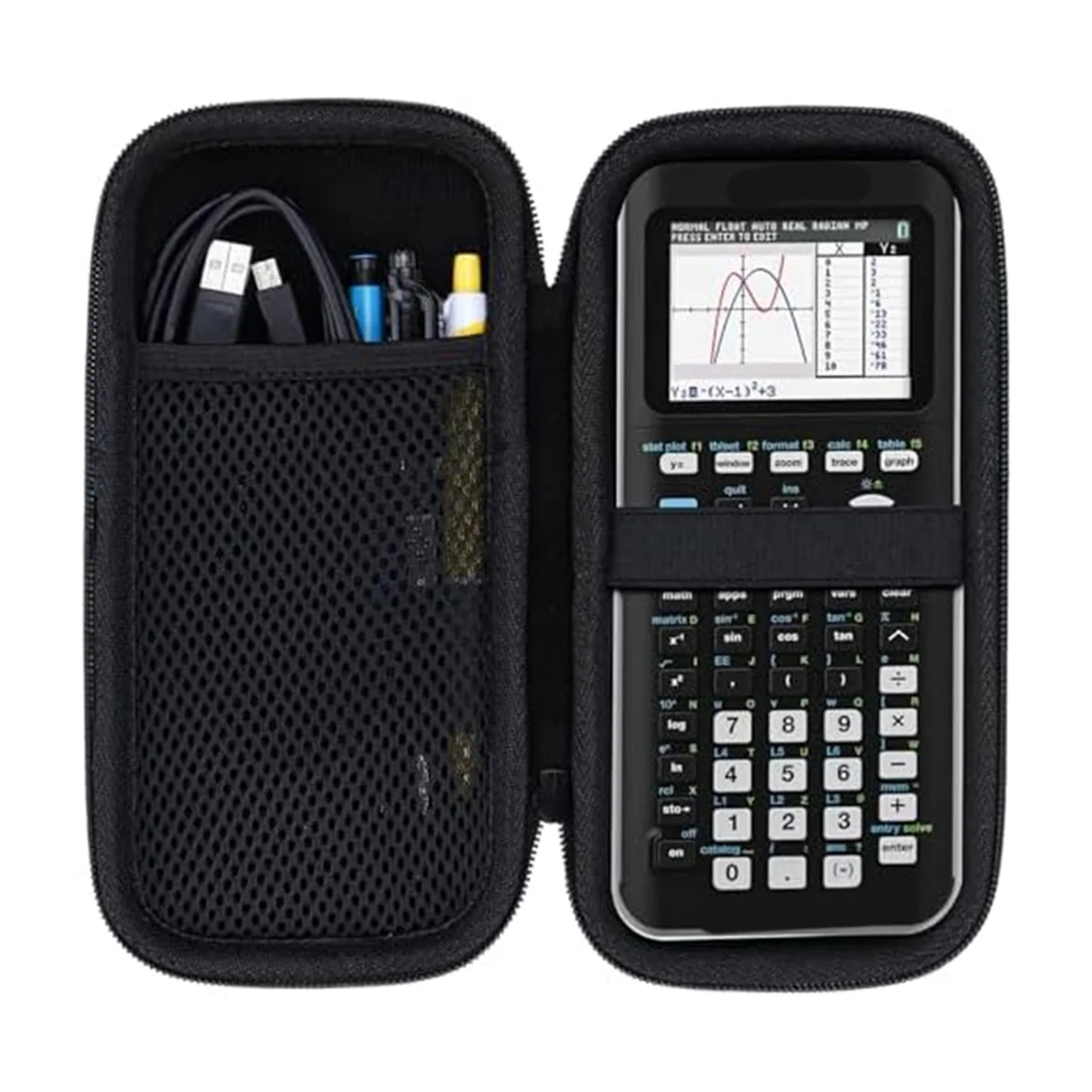 Hard Case Compatible TI-84 Plus CE/TI-84 Plus/TI-Nspire CXII CAS/TI-Nspire CXII/TI-83 Plus/TI-89 Titanium/TI-85 /TI-86