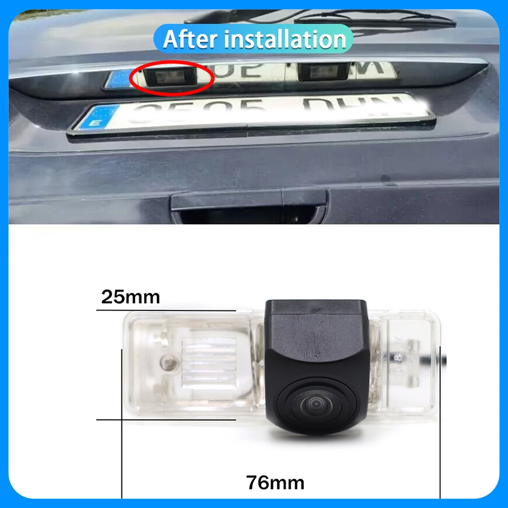 Reverse Parking Car Rear View Camera 1080P Night Vision for Mercedes Benz V Class Vito Viano Valente Marco Polo W638W639 Minivan