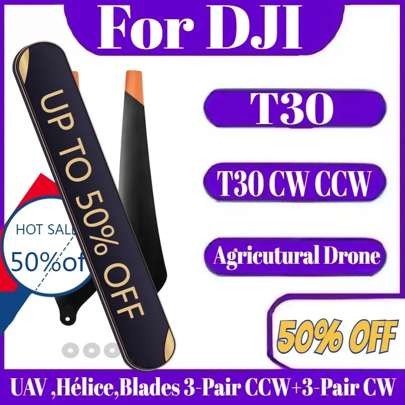 

Propeller for Dji Agras T30 Agricutural Drone UAV ,Hélice,Blades 3-Pair CCW+3-Pair CW